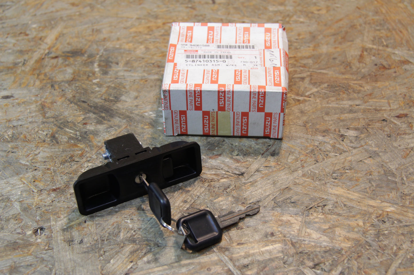 Original GM Opel Schließzylinder mit Schlüssel, Schloss Handschuhfachdeckel 94061588 Frontera A