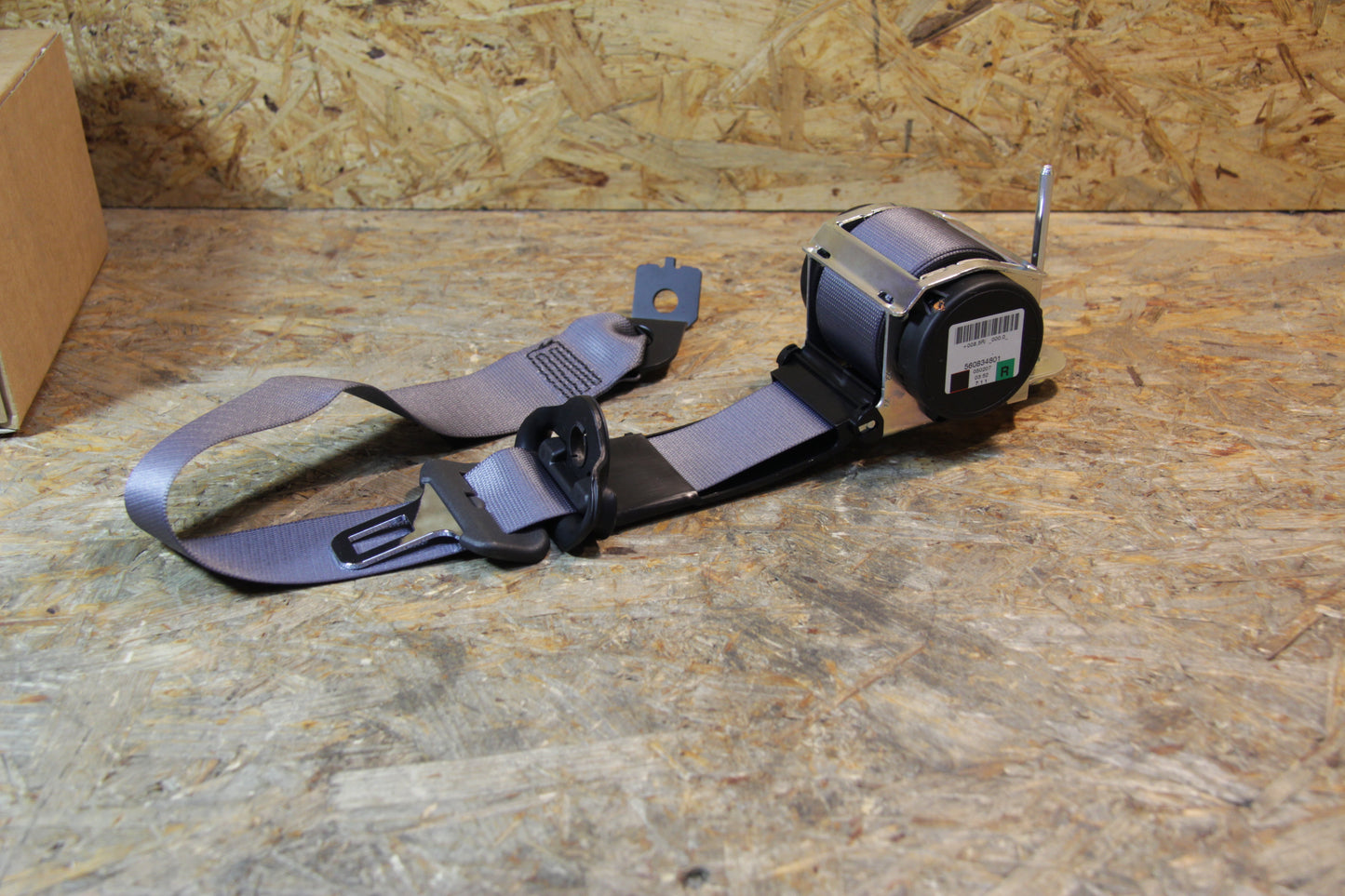 Original GM Opel Sicherheitsgurt Vordersitz rechts stahlgrau 13178667 Zafira B