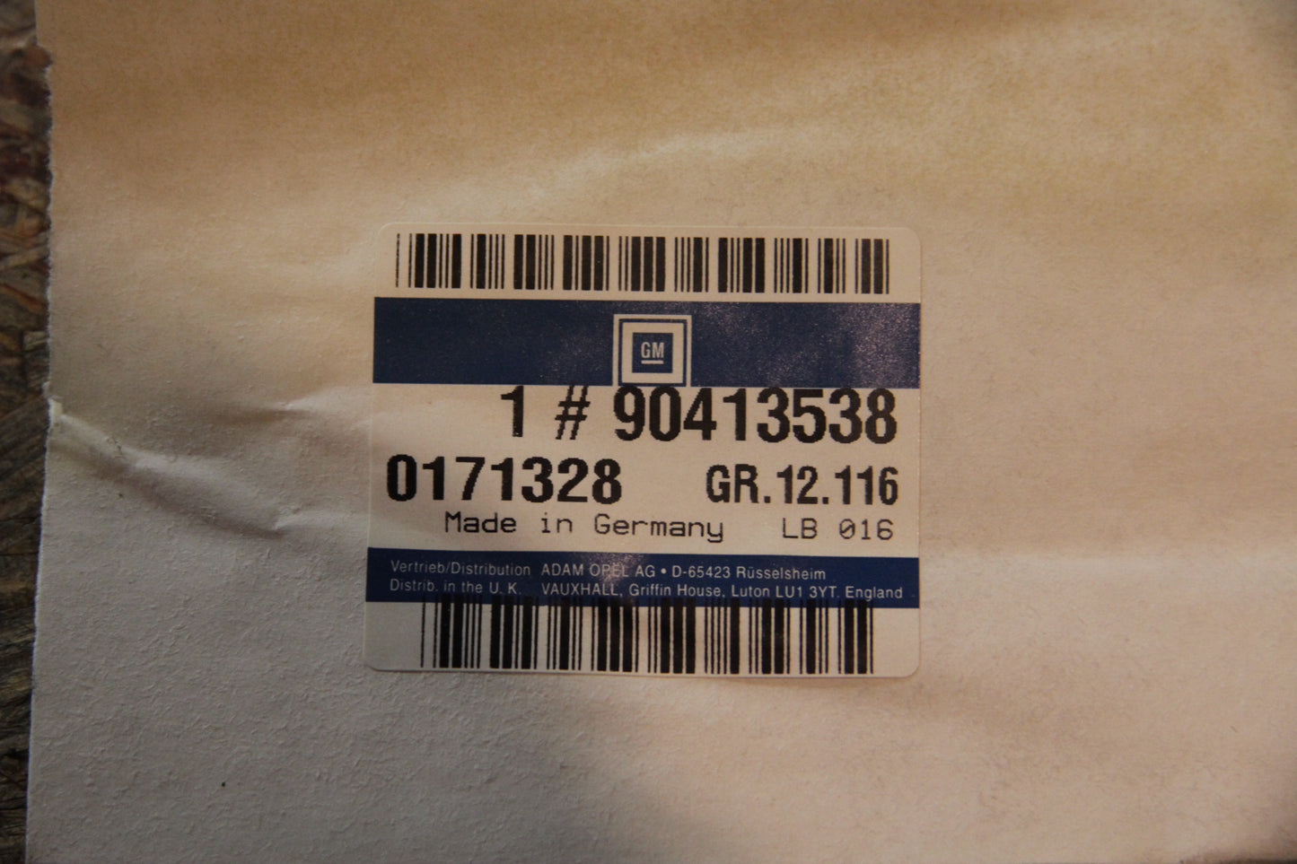 Original GM Opel Schrift DREAM 90413538 Kadett E Neu