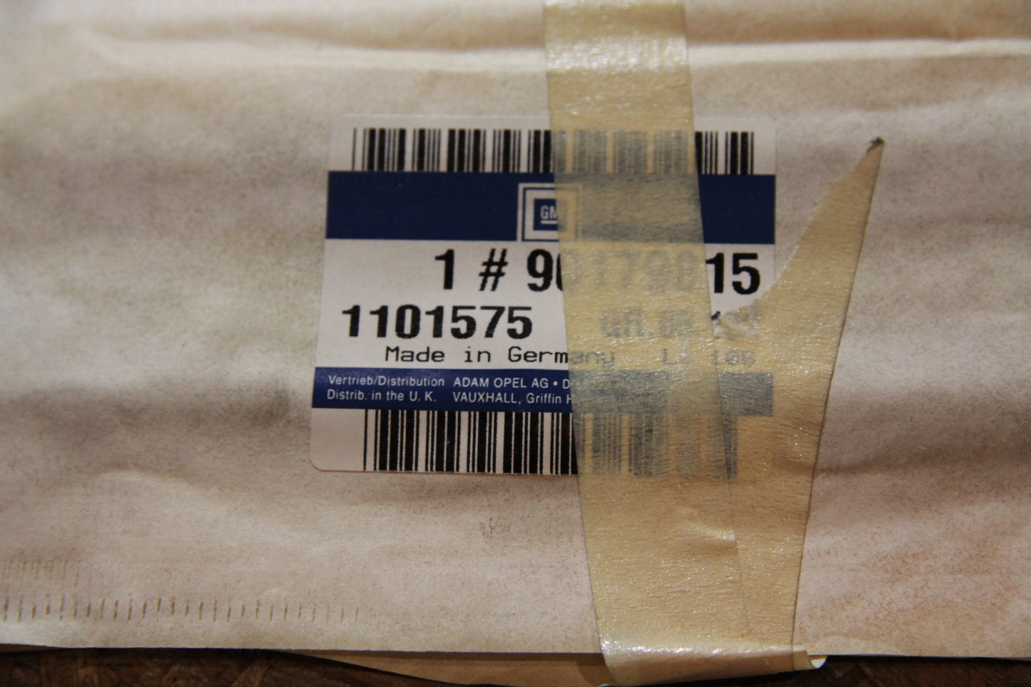 Original GM Opel Zierleiste Kotflügel links grau 90179815 Kadett E Neu