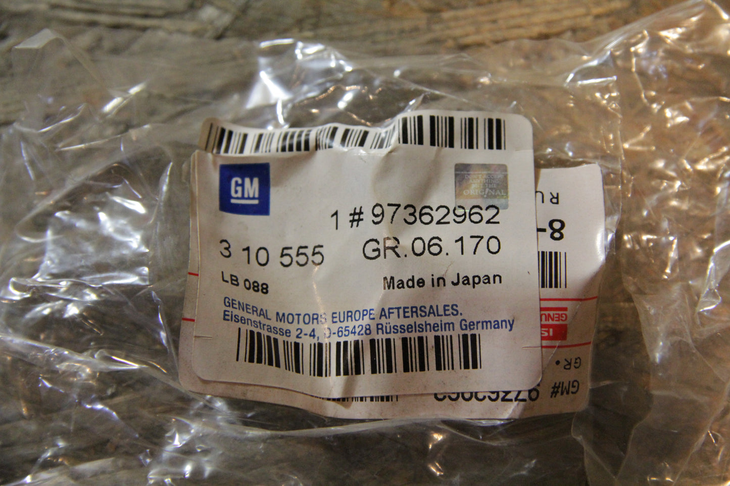 Original GM Opel Gumipuffer Lenker oben, Anschlagpuffer 97362962 Campo , Frontera A Neu