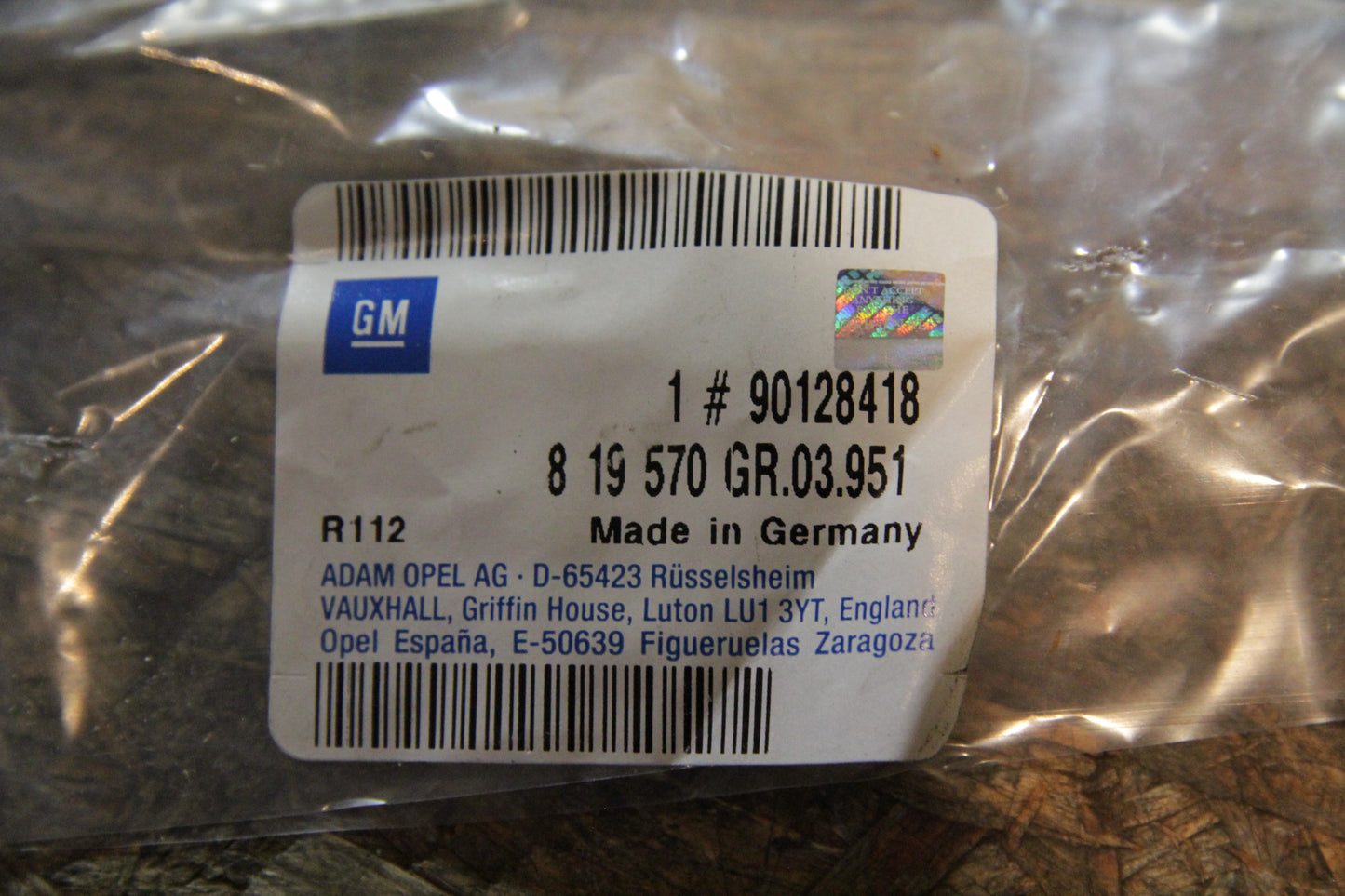 Original GM Opel Nabe Zahnrad Einspritzpumpe 90128418 Ascona C , Astra F , Kadett E , Vectra A Neu