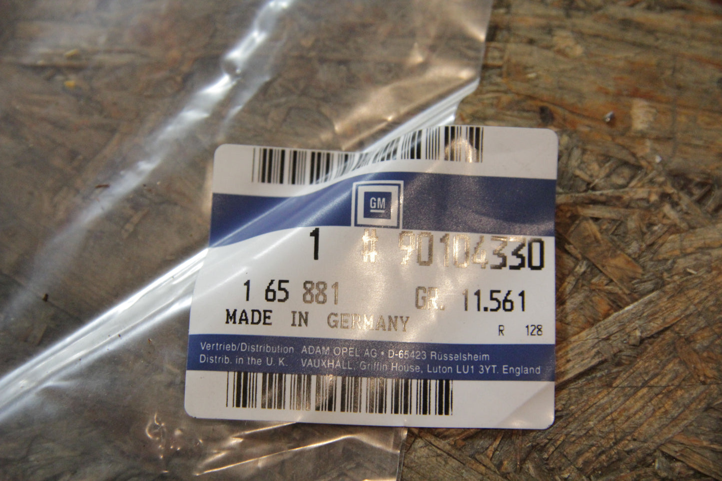 Original GM Opel Blende Führungsschiene innen Sitz rechts 90104330 Ascona C Neu