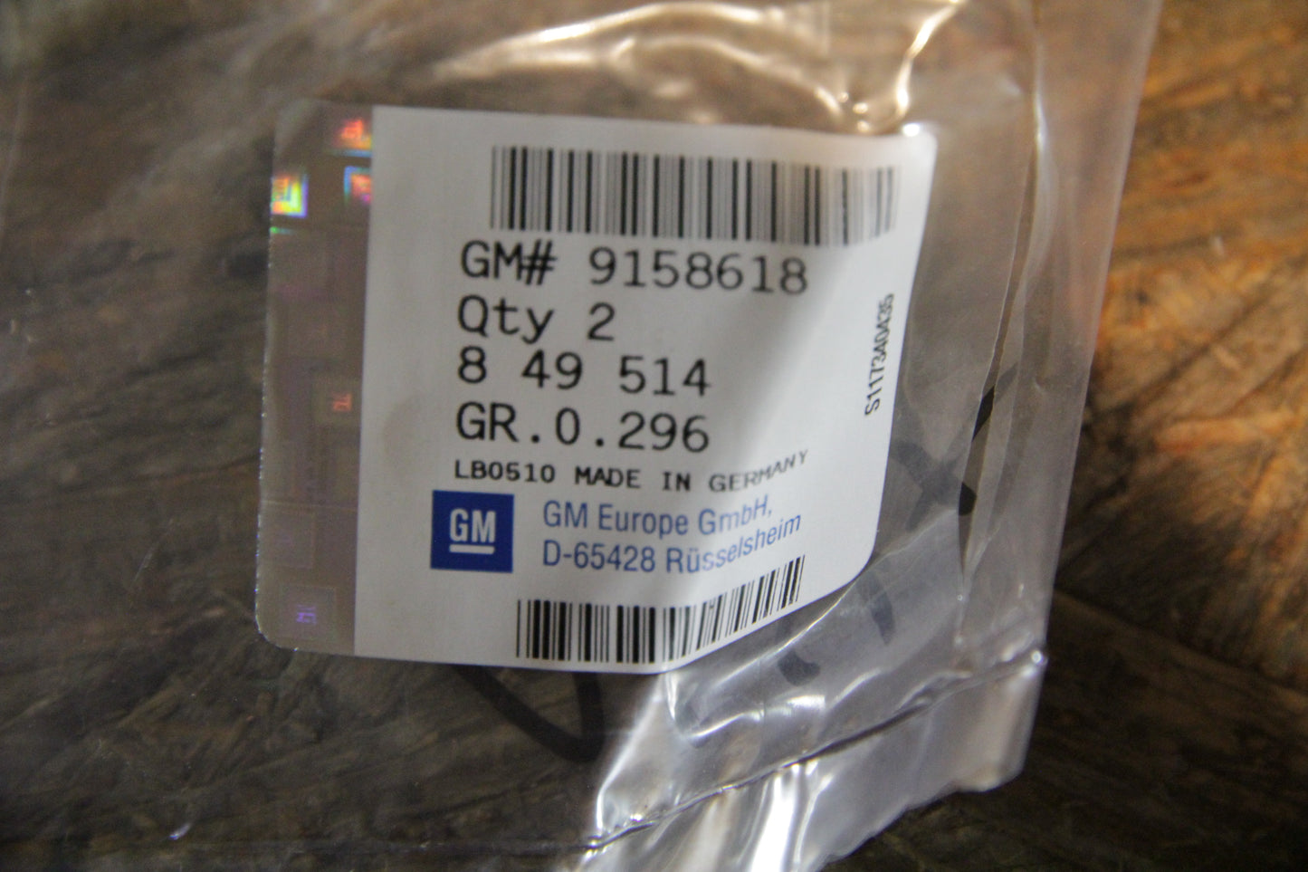 Original GM Opel Dichtung Adapter AGR-Ventil 9158618 Omega B Neu