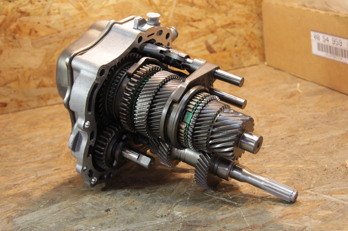 Original GM Opel Lagerschild Getriebe 3,55 Übersetzung (eco) 55350061 Astra G Neu