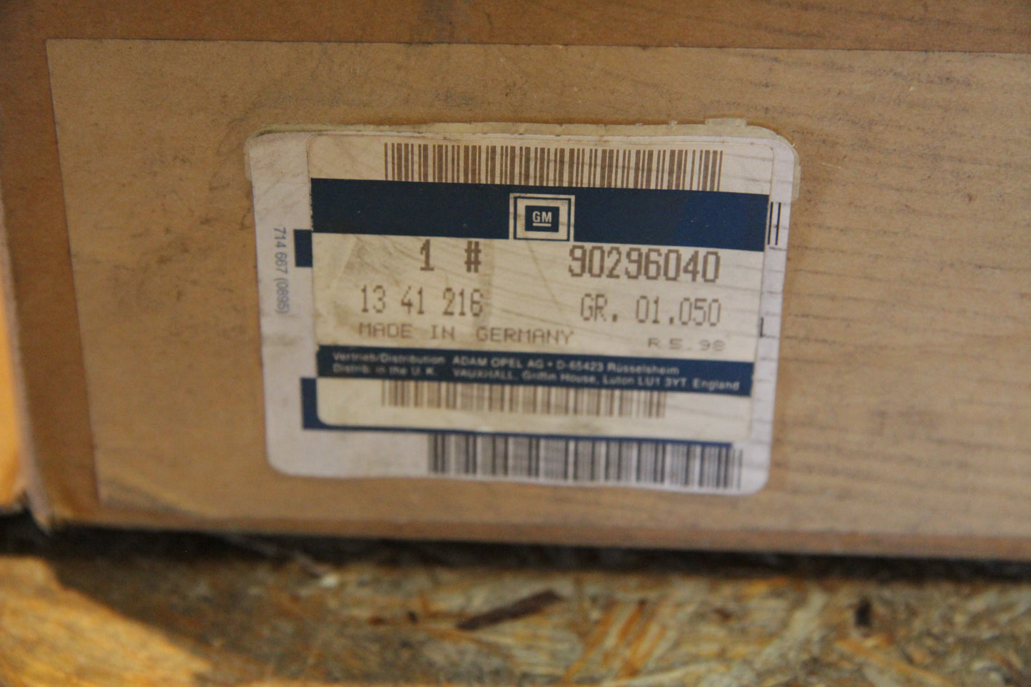 Original GM Opel Kühlergebläse 90296040 Omega A , Senator B Neu