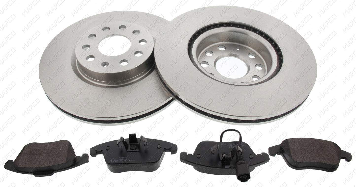 MAPCO Bremsensatz, Scheibenbremse Vorderachse Satz 47921