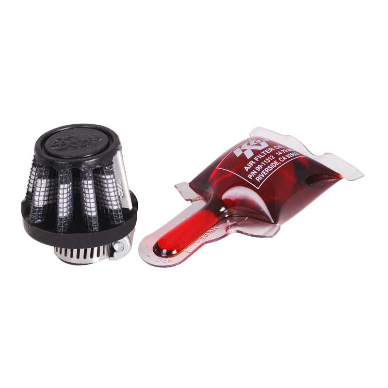 K&N Luftfilter Universal Konisch 6mm Flansch, 35mm Untendurchmesser, 25mm Obendurchmesser, 29mm Höhe (RU-5162)