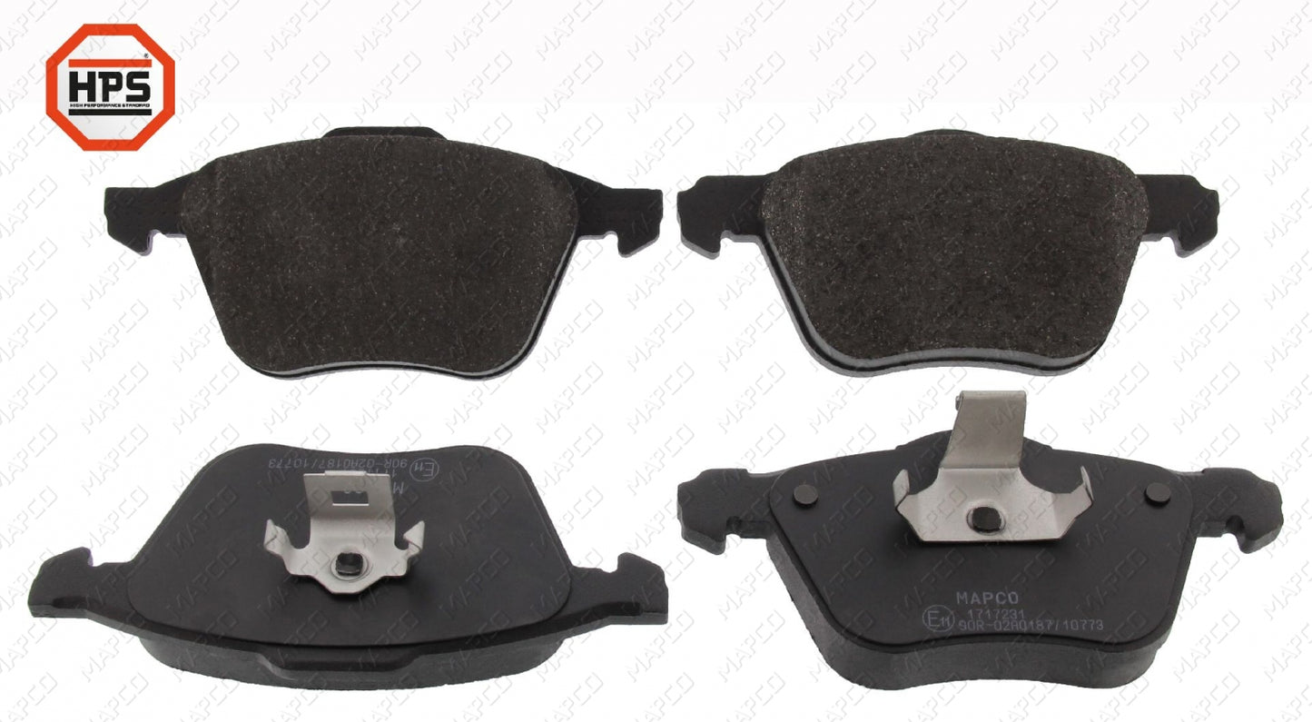 MAPCO Bremsbelagsatz, Scheibenbremse Vorderachse 6886HPS