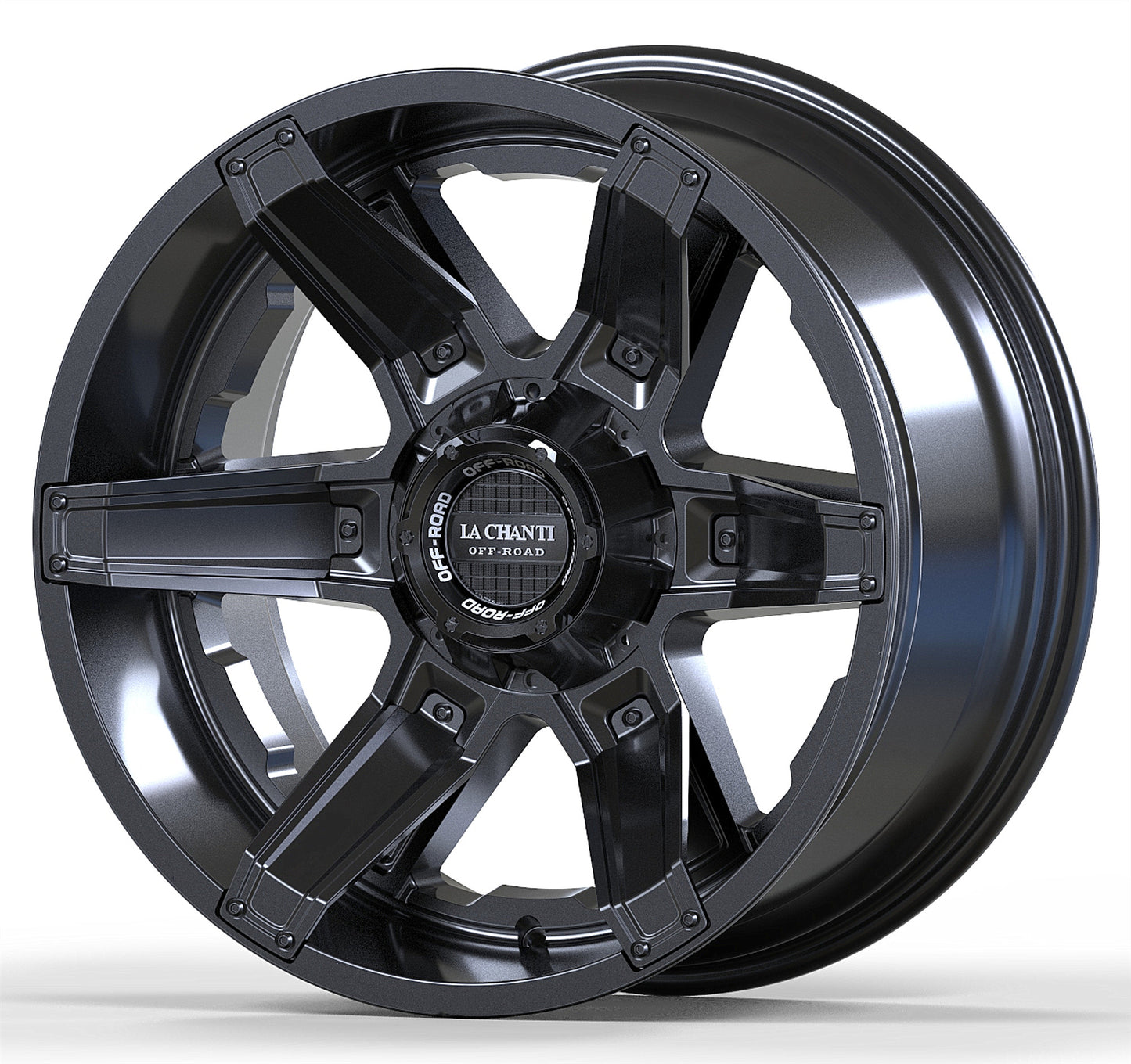 La Chanti LC-OF 16 Gloss Black Milled(Black Inserts)