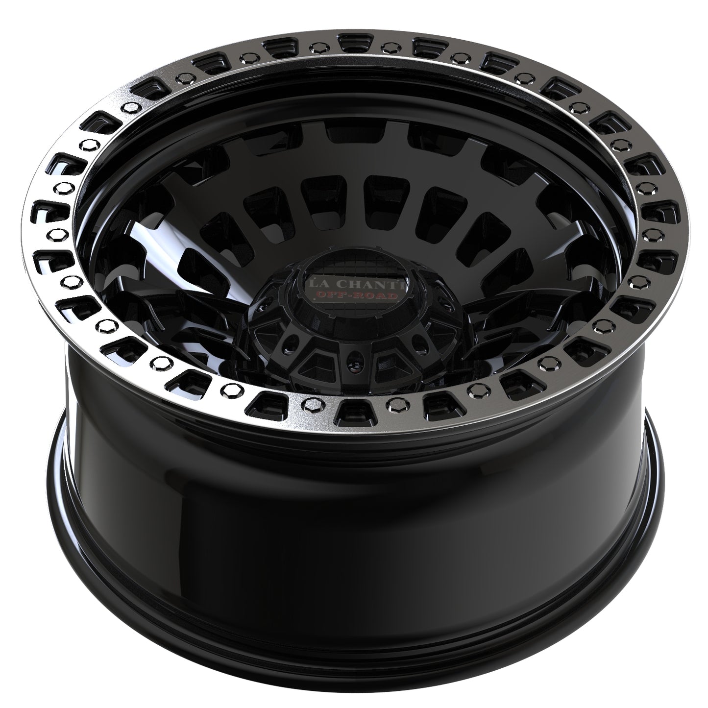 La Chanti LC-OF 6 GLOSS BLACK / POLISHED RING