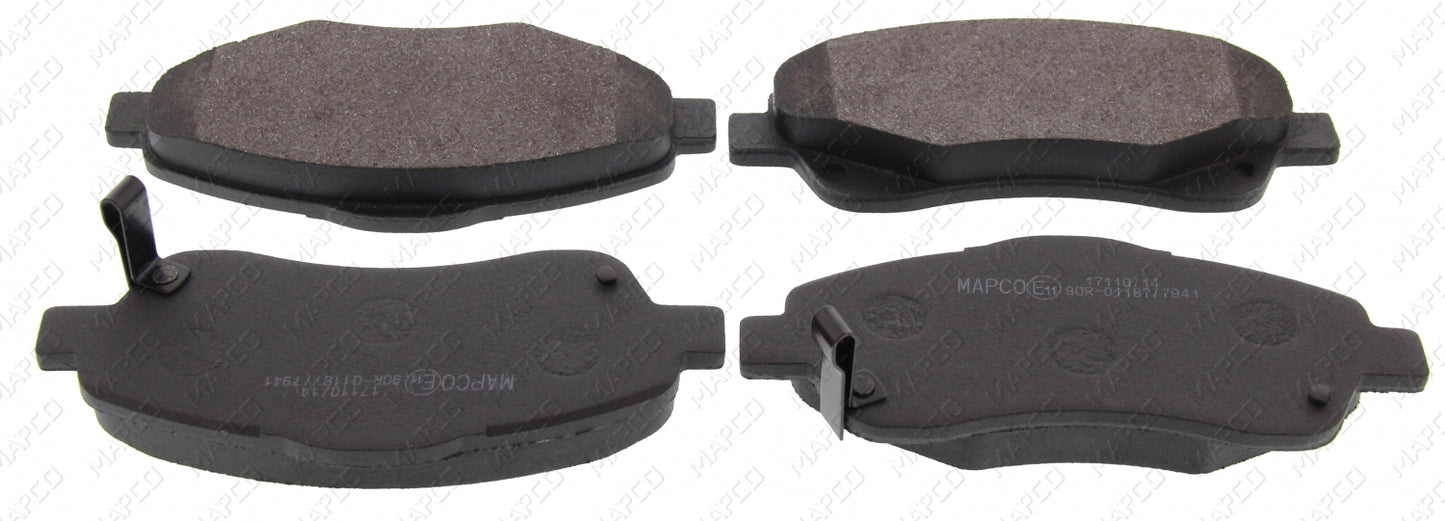 MAPCO Bremsbelagsatz, Scheibenbremse Vorderachse 6834