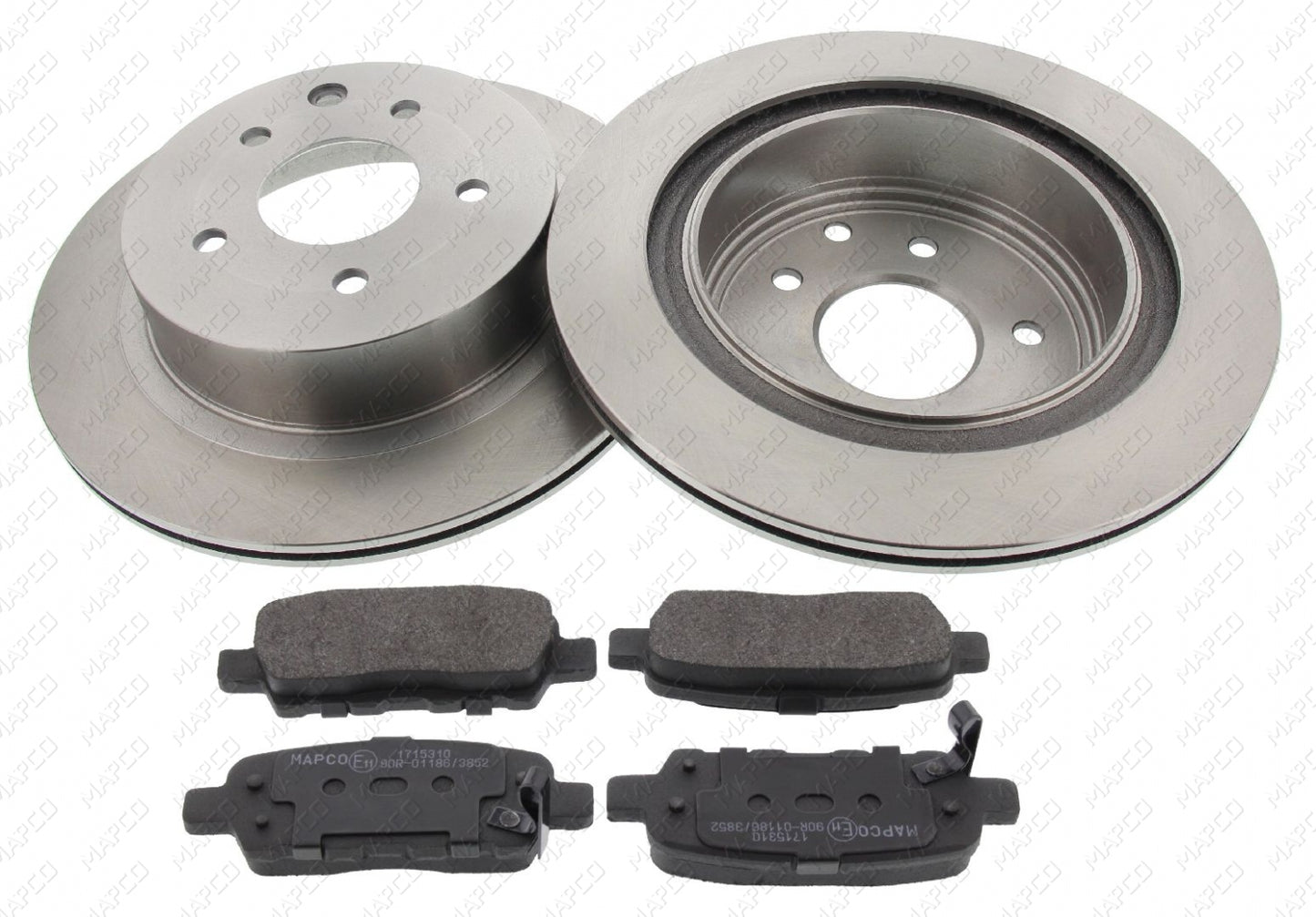 MAPCO Bremsensatz, Scheibenbremse Satz Hinterachse 47287