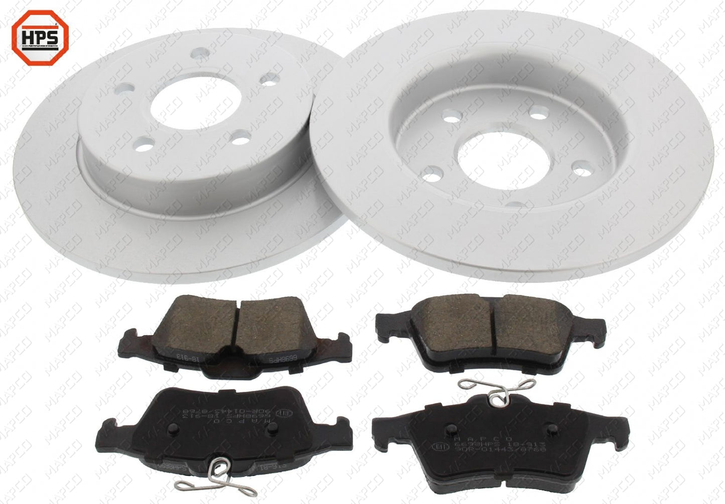 MAPCO Bremsensatz, Scheibenbremse Hinterachse 47664HPS