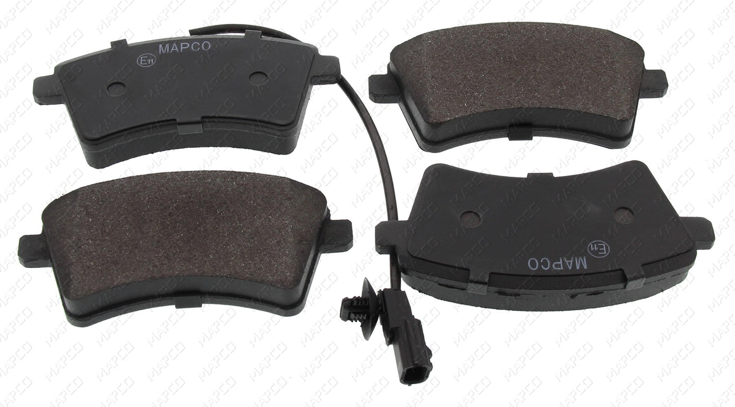 MAPCO Bremsbelagsatz, Scheibenbremse Vorderachse 6950