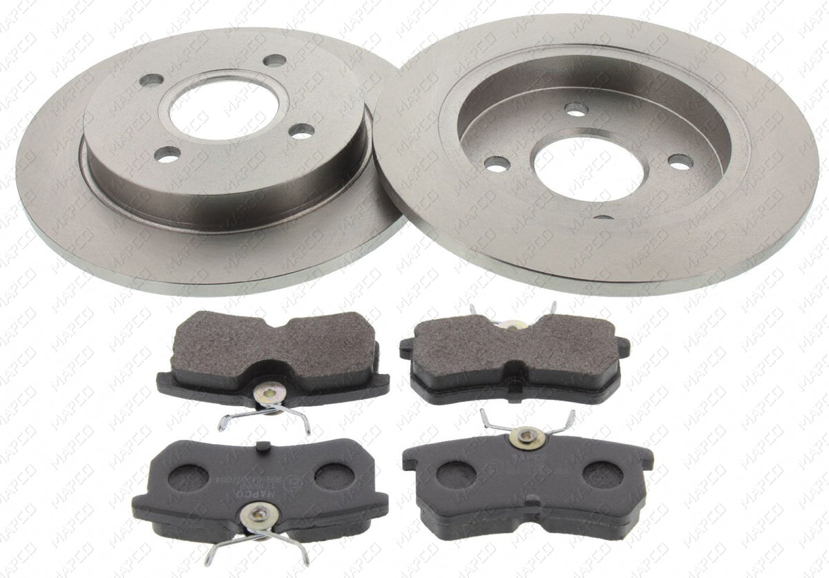 MAPCO Bremsensatz, Scheibenbremse Hinterachse Satz 47656