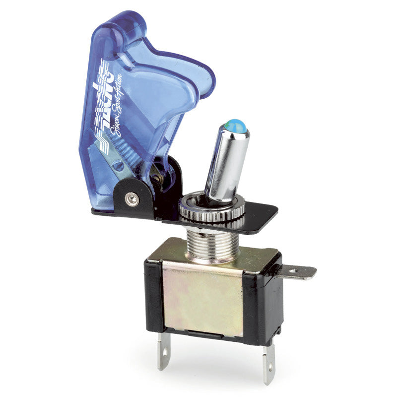 Simoni Racing Baby Go Schalter - Blau Transparant + Blaue LED - 12V/20Amp