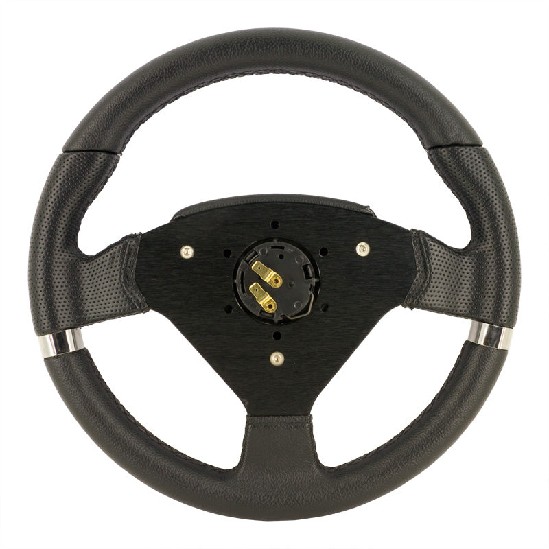 Simoni Racing Sportlenkrad Montecarlo 320mm - Schwarz Leder