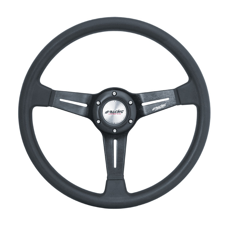 Simoni Racing Sportlenkrad Slag 350mm - Schwarz PU