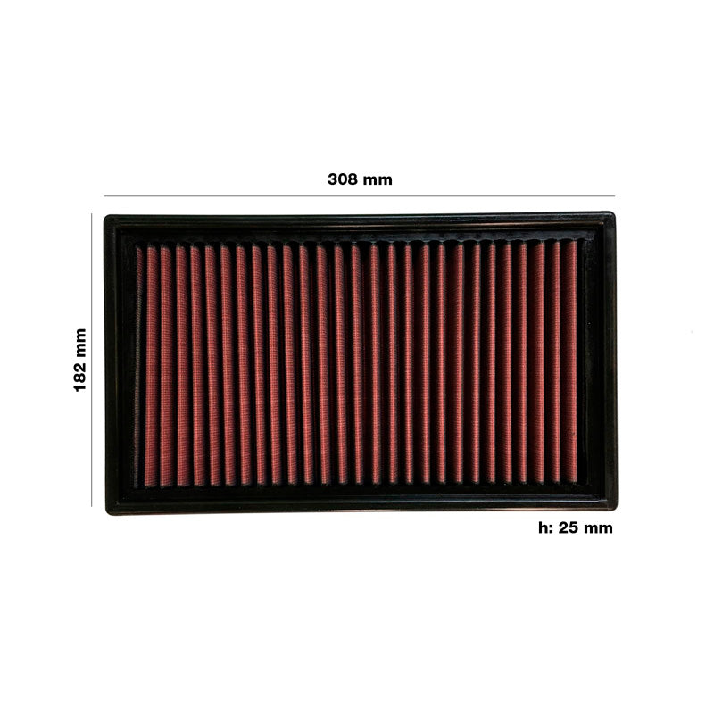 Simoni Racing Luftfilter passend für Audi 80, 90, 100, 200 / Volkswagen Corrado, Golf, Jetta, Passat, Santana 1987-1991