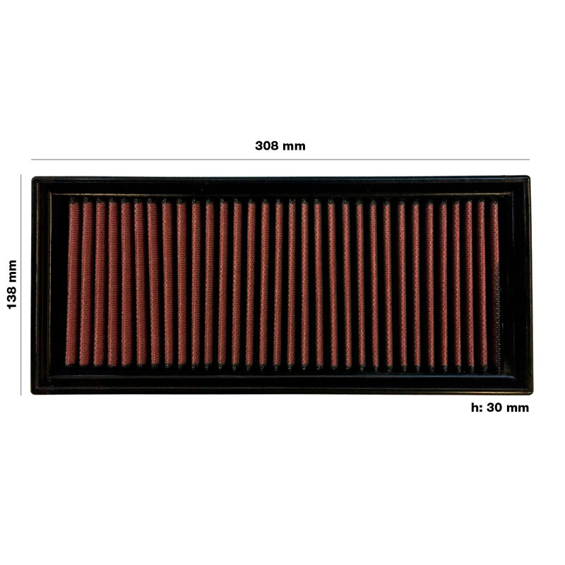 Simoni Racing Luftfilter passend für Alfa Romeo 147 & GT 1.6L-L4 16v & & 1.8L L4 & 2.0L-L4 16v 2000-