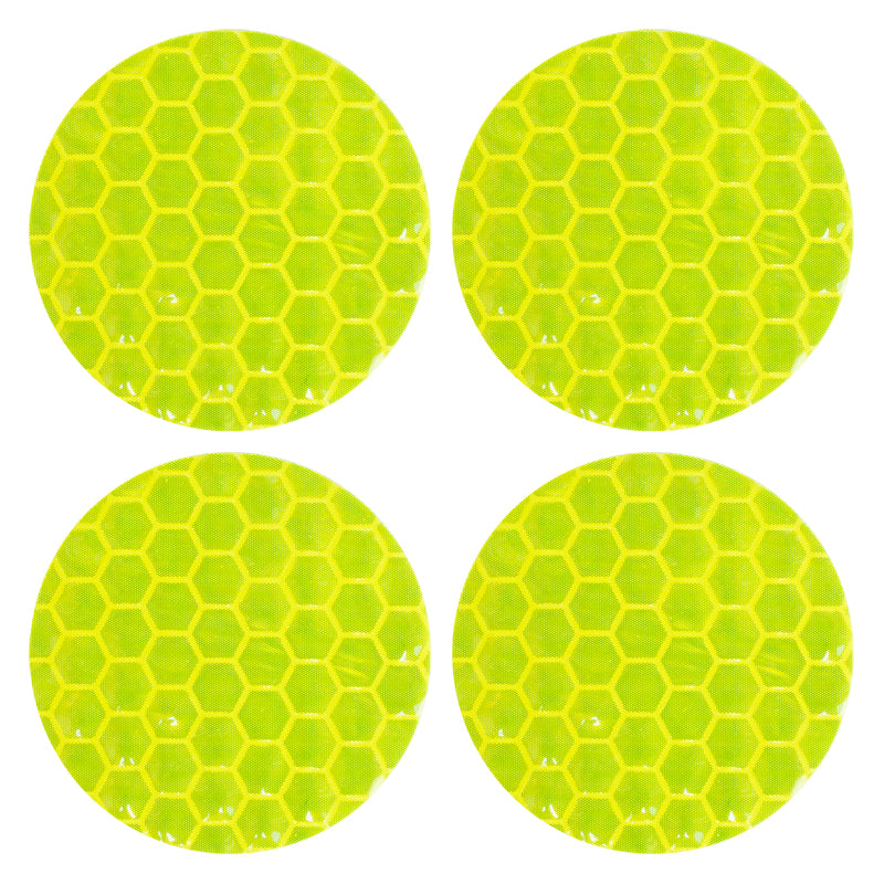 Simoni Racing Aufklebersatz 'Reflective' - Gelb - Satz à 4 Stück