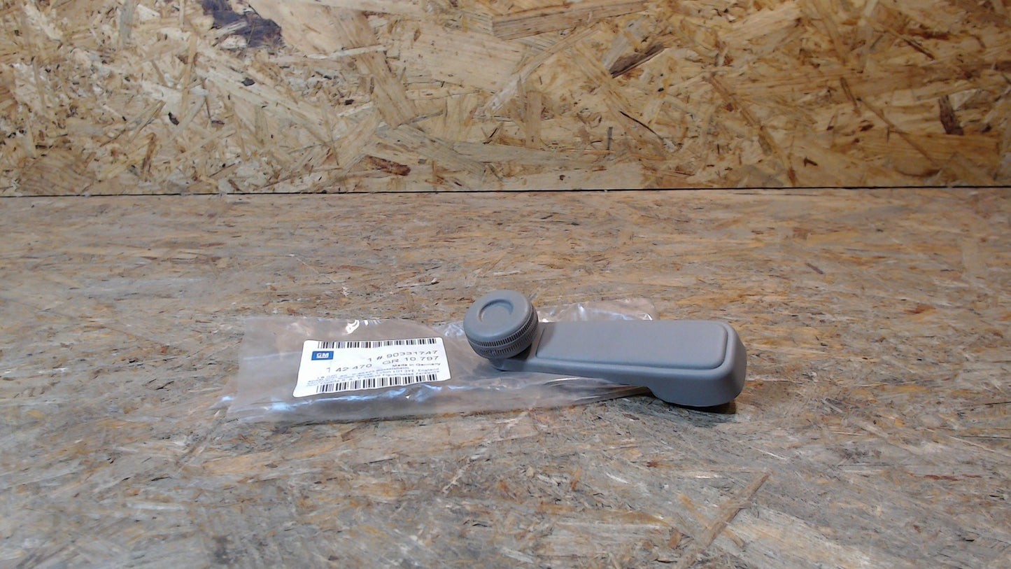 Original GM Opel Fensterkurbel grau Farbcode: 056, 156, 256, 356, 556, 756, 856, 866, 956 90331747 Kadett E , Kadett E Cabrio