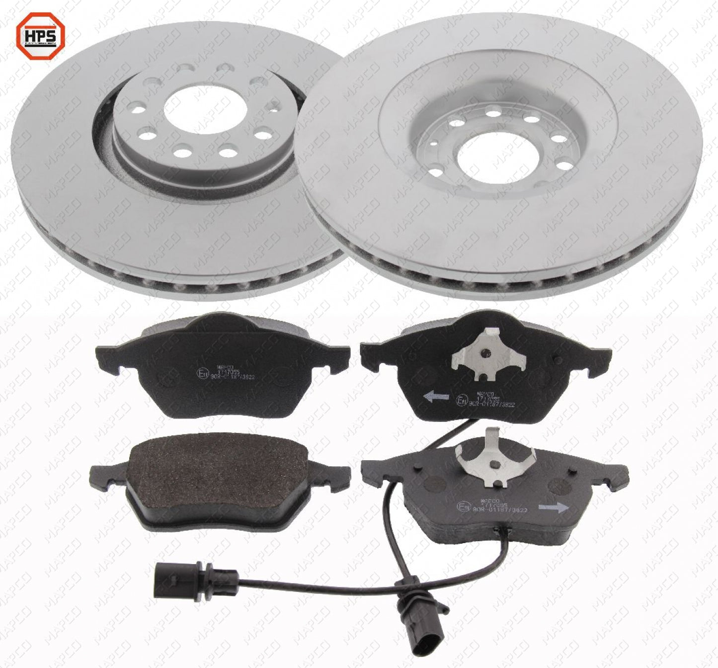 MAPCO Bremsensatz, Scheibenbremse Vorderachse 47835HPS