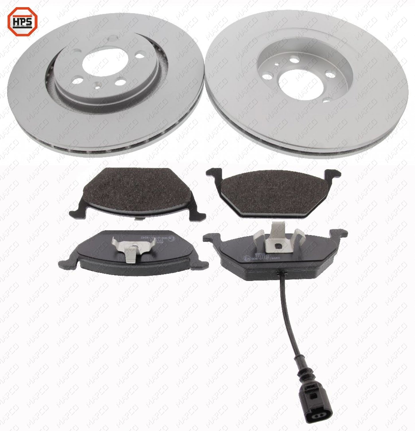 MAPCO Bremsensatz, Scheibenbremse Vorderachse Satz 47857HPS