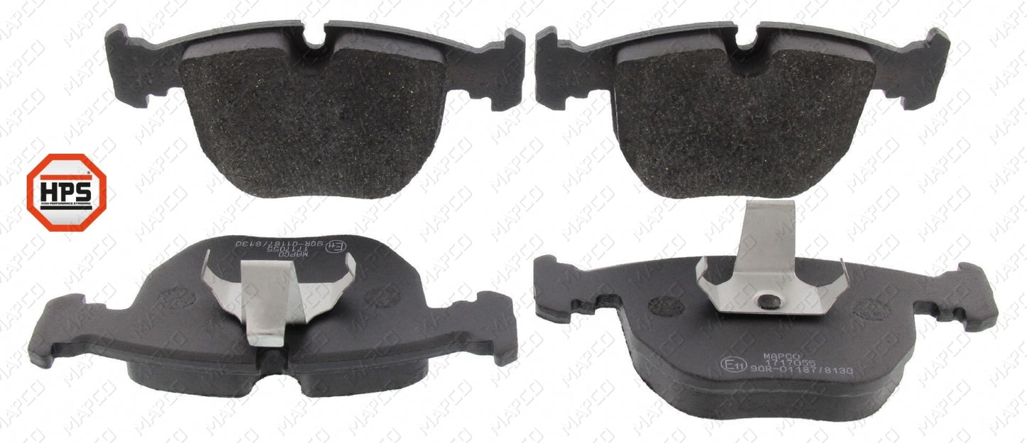 MAPCO Bremsbelagsatz, Scheibenbremse Vorderachse 6708HPS