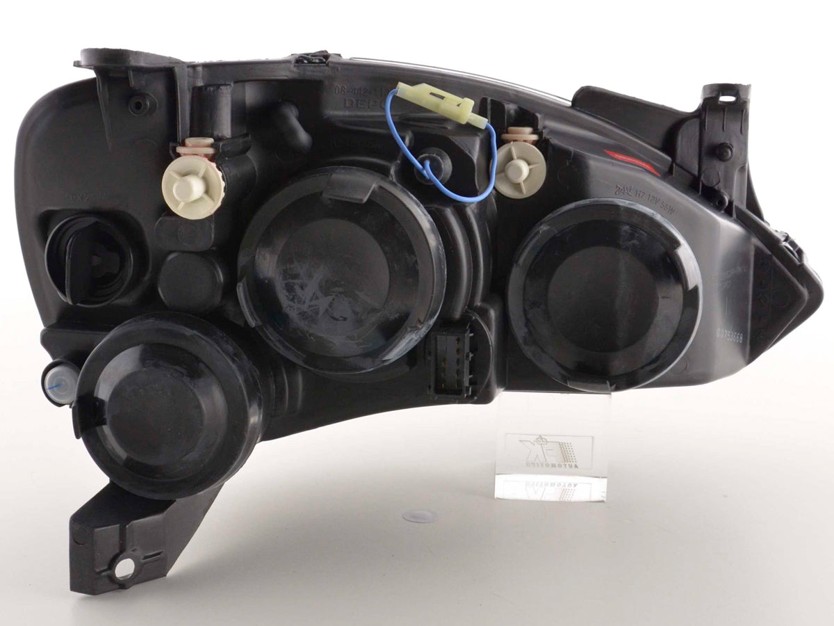 Scheinwerfer Set Angel Eyes Opel Corsa C 01-06 schwarz