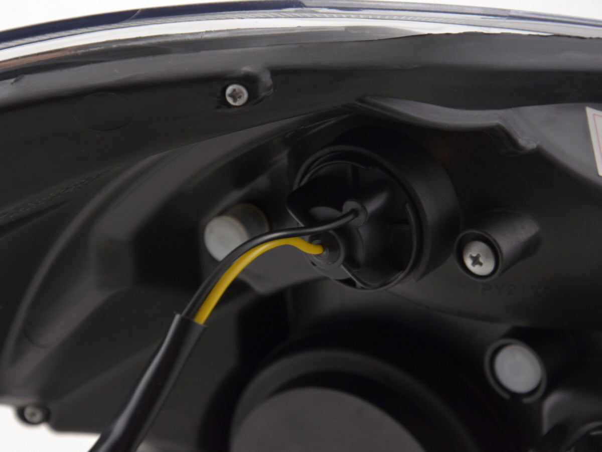 Scheinwerfer Set Renault Clio Typ R Bj. 05- schwarz (Nur für Rechtslenker)