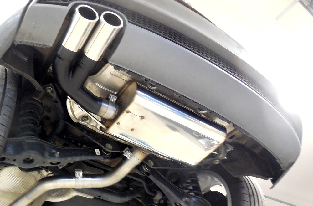 FOX Audi A3 - 8V 3-türer + S-Line Endschalldämpfer einseitig - 2x80 Typ 16