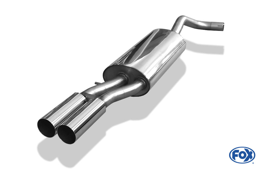 FOX Audi A4 Typ B5 Endschalldämpfer - 2x76 Typ 10