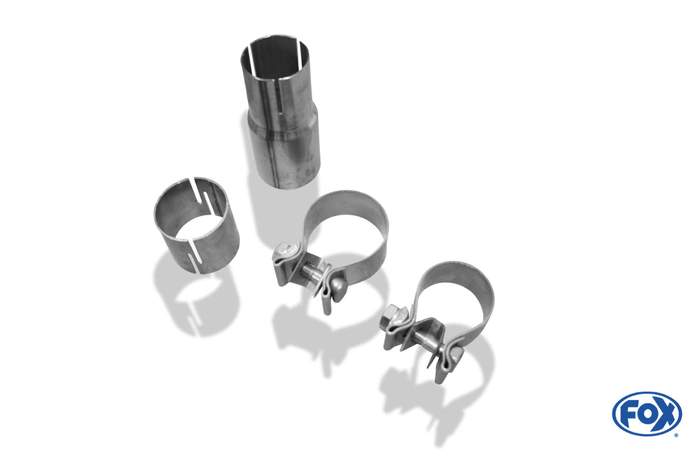 FOX Audi A1 Kompakt/ A1 Sportback Endschalldämpfer - 2x80 Typ 16