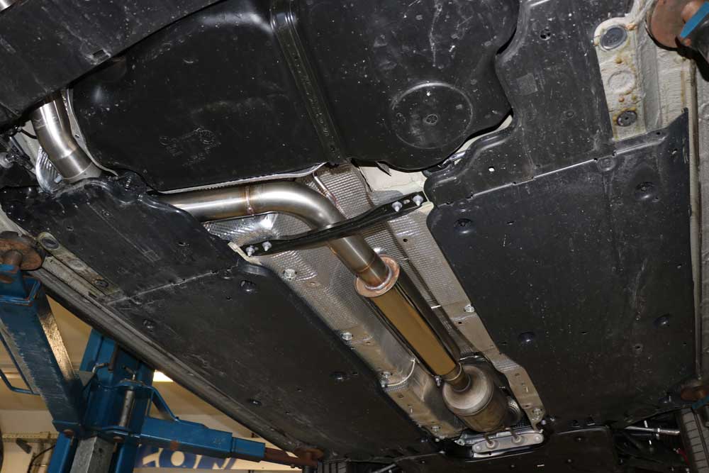 FOX VW Polo AW GTI mit OPF Vorschalldämpfer für Modelle mit OPF