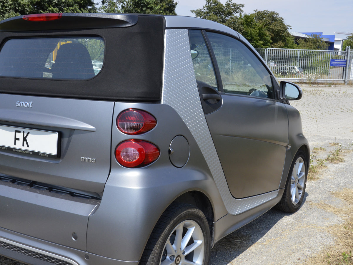 Auto Folie 3D transparent selbstklebend 1 Rolle = 0,5m x 2m