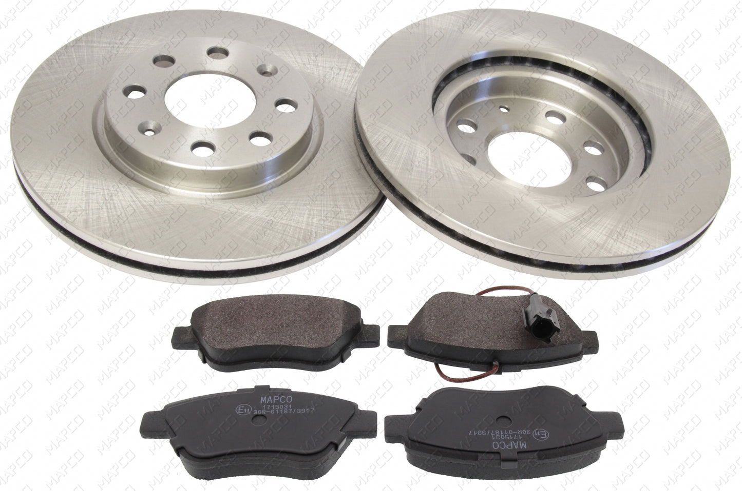 MAPCO Bremsensatz, Scheibenbremse Vorderachse Satz 47868