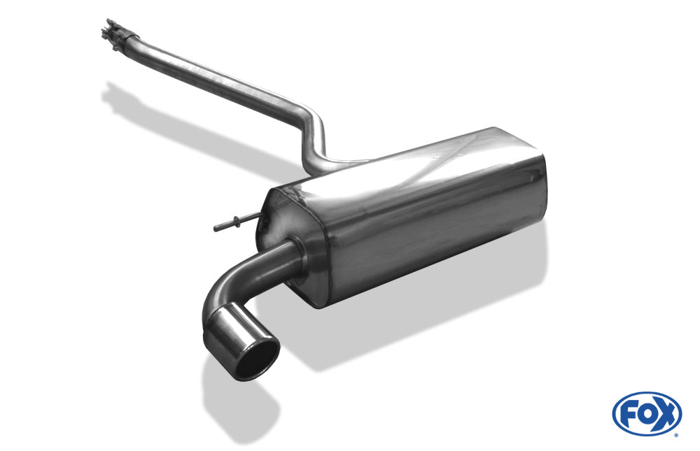 FOX BMW F30/31 - 316i Endschalldämpfer - 1x80 Typ 16