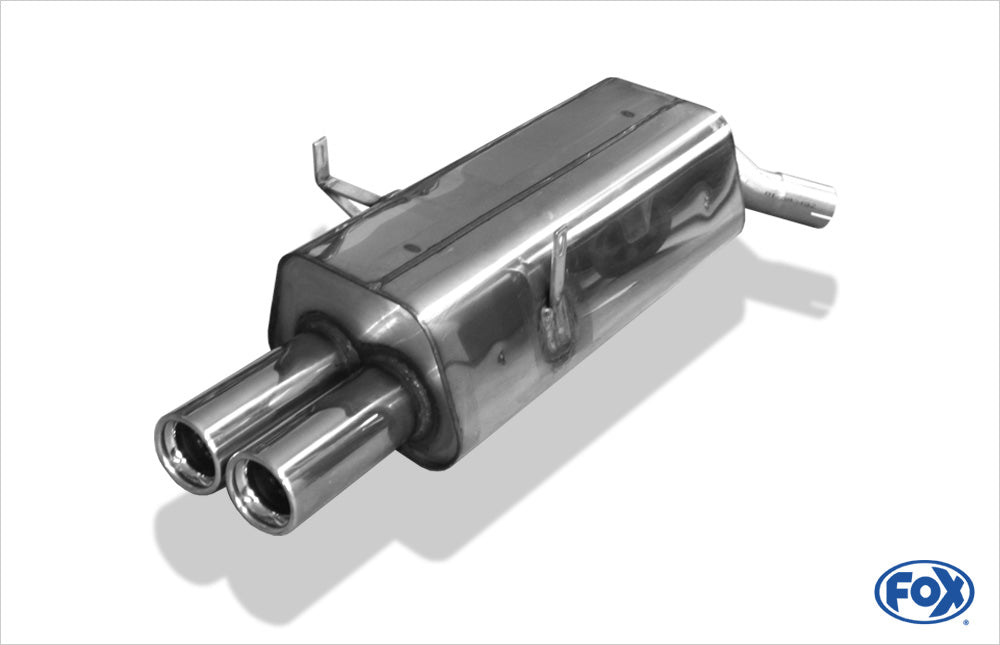 FOX BMW E36 316/ 318/ 320/ 323/ 325/ 328 Endschalldämpfer - 2x76 Typ 13