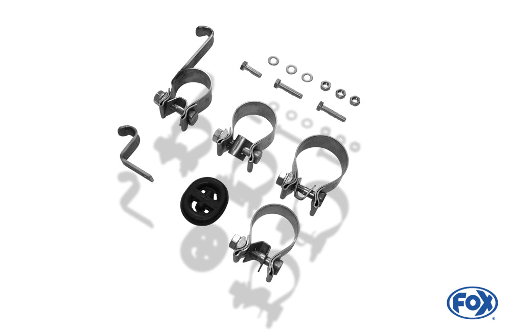 FOX BMW E36 316/ 318/ 320/ 323/ 325/ 328 Endschalldämpfer Ausgang rechts/links - 2x76 Typ 10 rechts/links