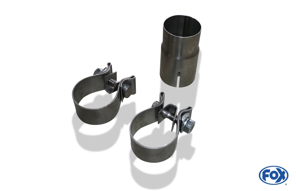 FOX BMW E46 316/ 318 Endschalldämpfer zweiflutig - 2x76 Typ 13