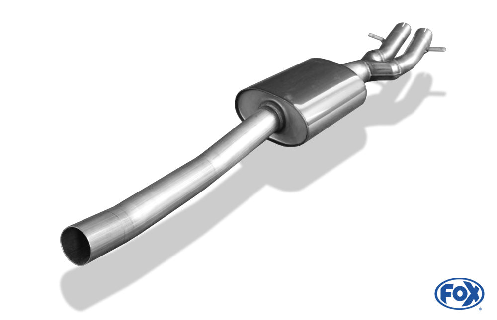 FOX BMW E46 325Ti Mittelschalldämpfer zweiflutig