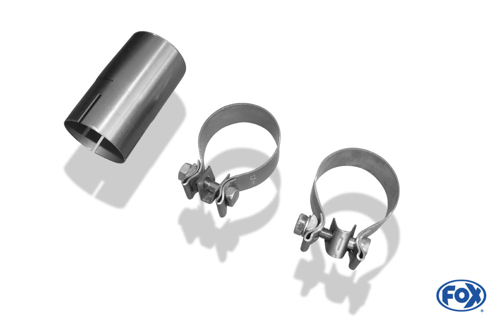 FOX BMW E60 520i/ 523i/ 525i/ 530i Endschalldämpfer - 2x76 Typ 10