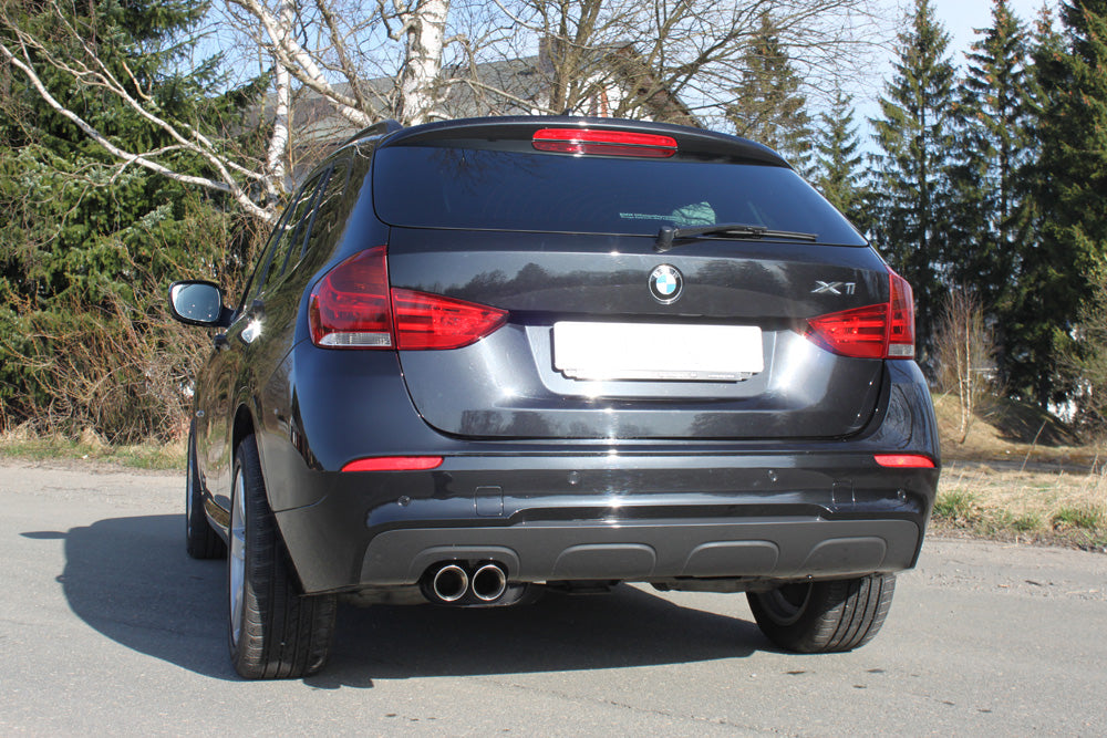 FOX BMW X1 - X84 Benzin Endschalldämpfer - 2x80 Typ 25