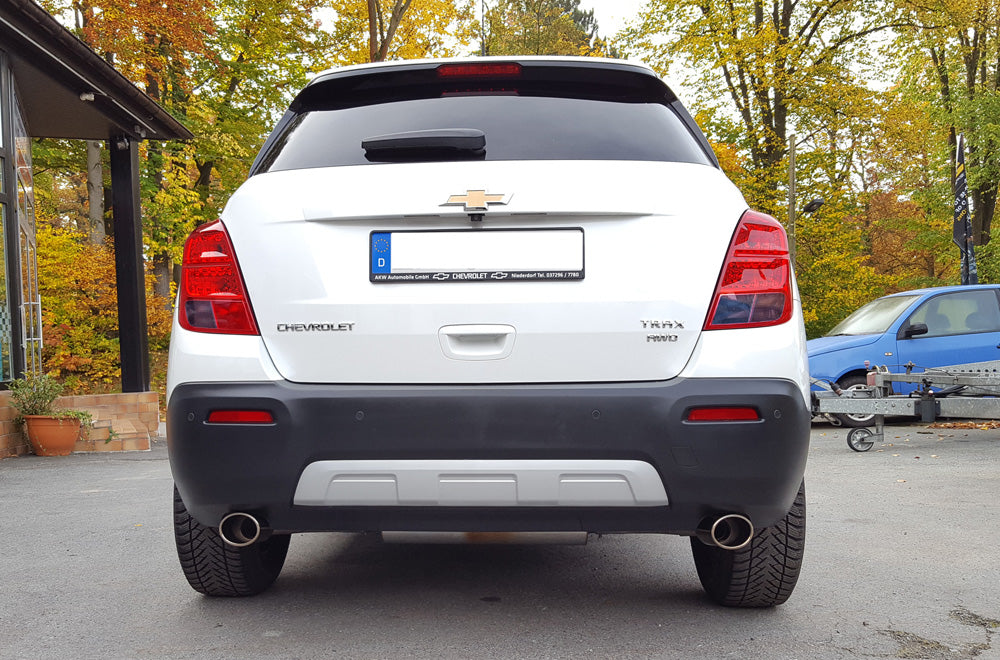 FOX Chevrolet Trax 4x4 Endschalldämpfer rechts/links - 115x85 Typ 38 rechts/links