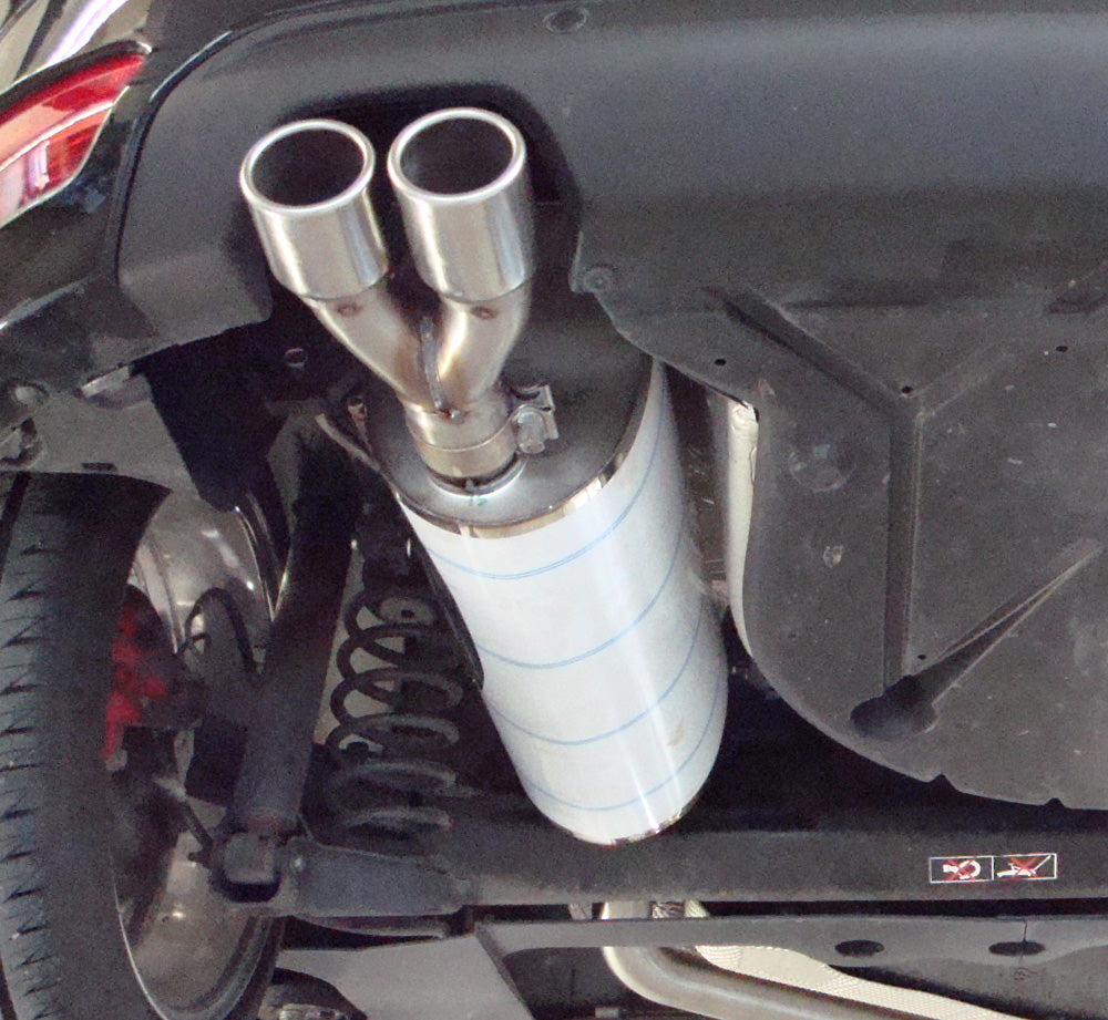 FOX Citroen C4 Coupe Endschalldämpfer - 2x80 Typ 13