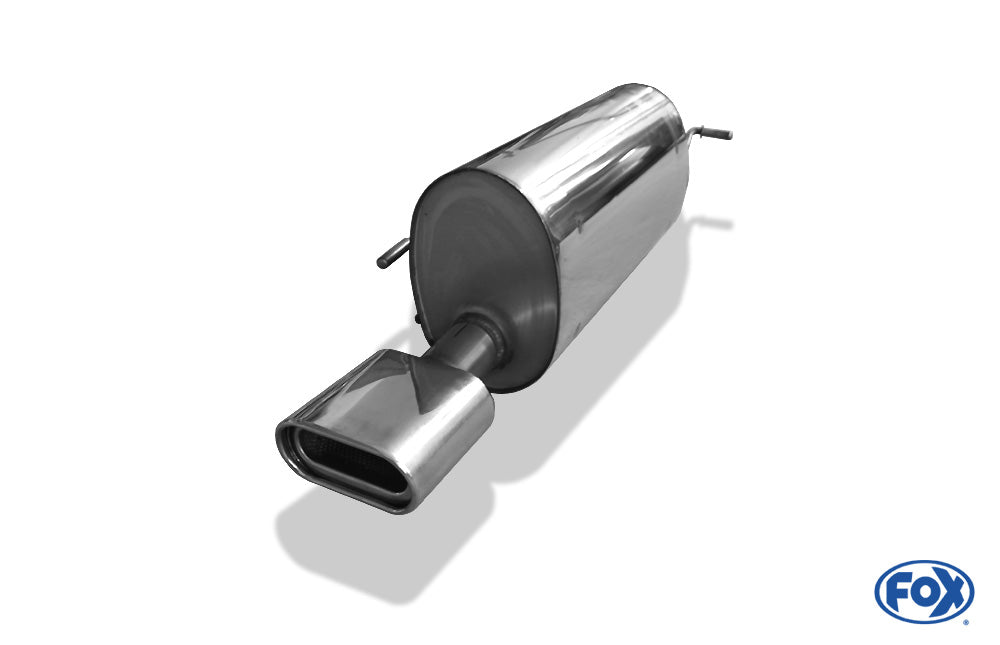 FOX Citroen C4 Coupe Endschalldämpfer - 160x80 Typ 53