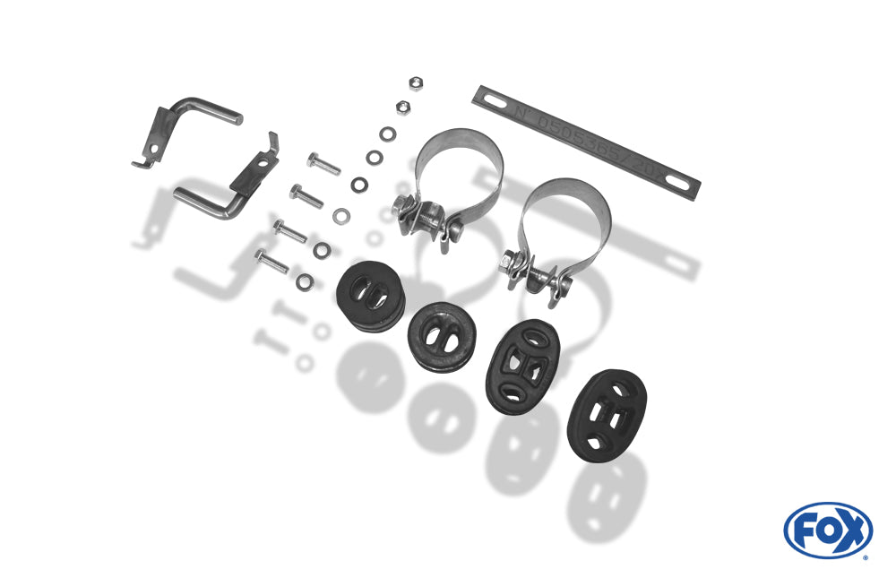 FOX Chrysler 300C 3,5l Endschalldämpfer rechts/links - 1x100 Typ 17 rechts/links