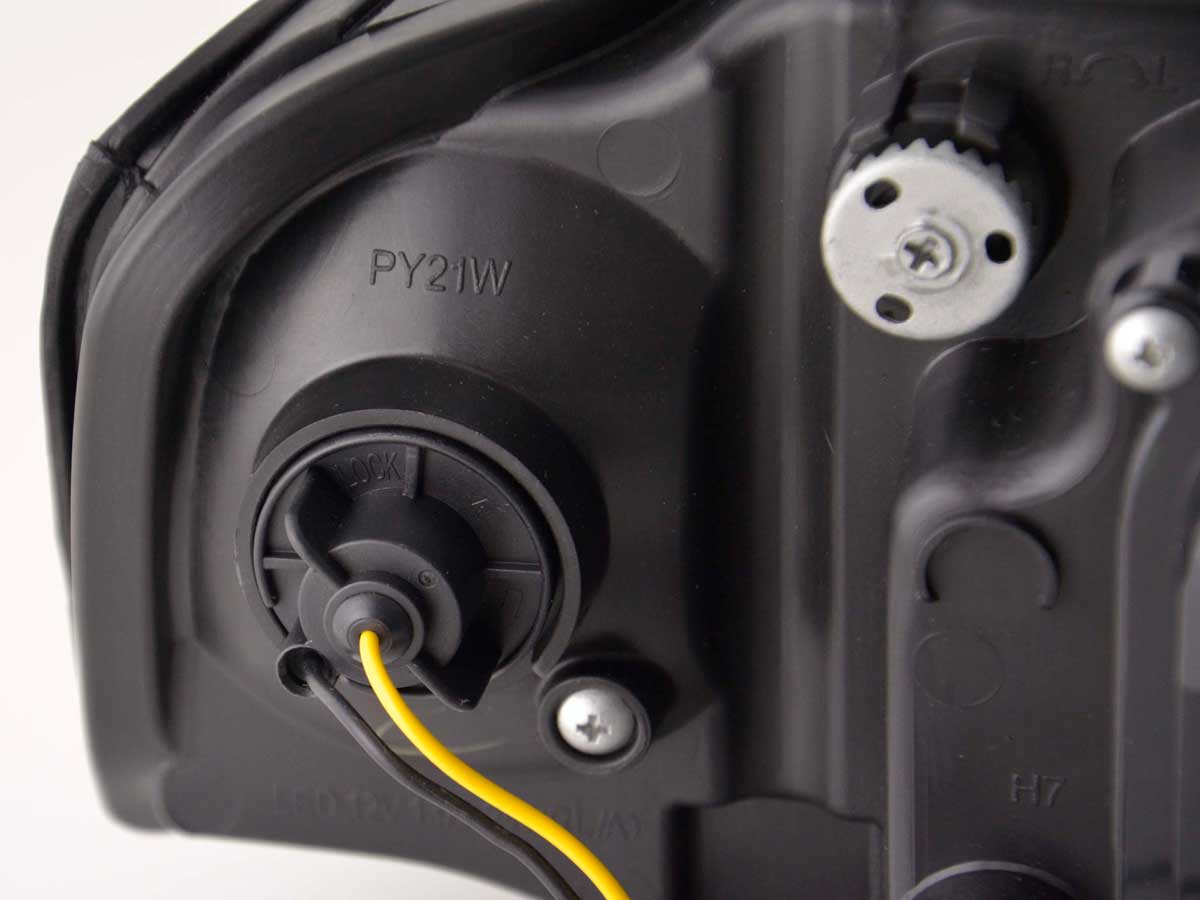 Scheinwerfer Set Daylight LED TFL-Optik Audi A3 8P/8PA Bj. 03-07 schwarz